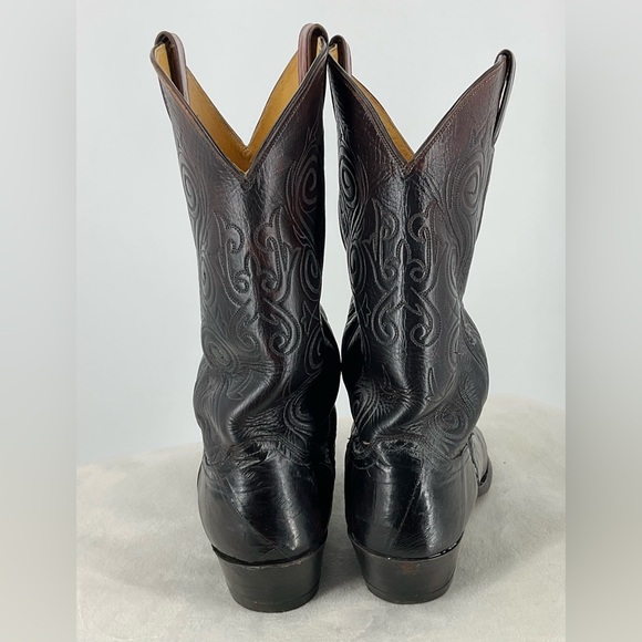 Justin Boots Vintage Eel SZ 12 D - Picture 5 of 7
